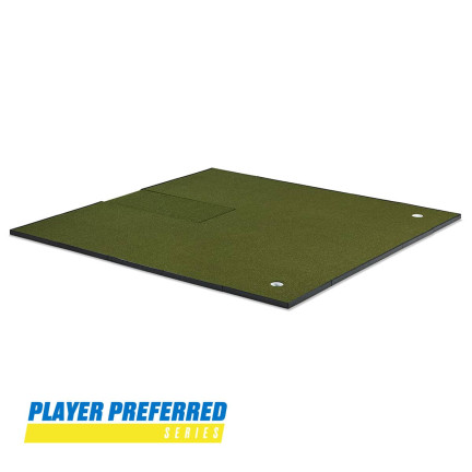 Fiberbuilt Player Preferred Series - Combo Golf Mat & Putting Green