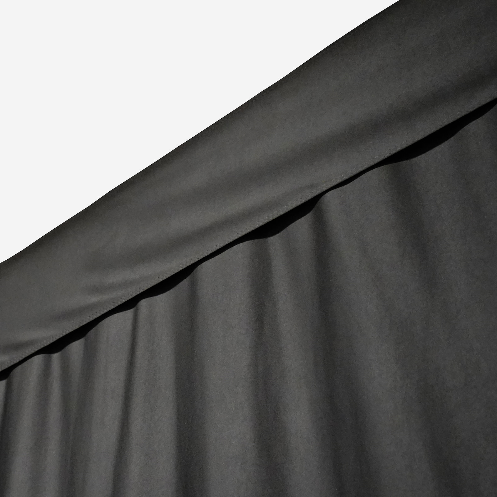 black curtain for golf simulator room