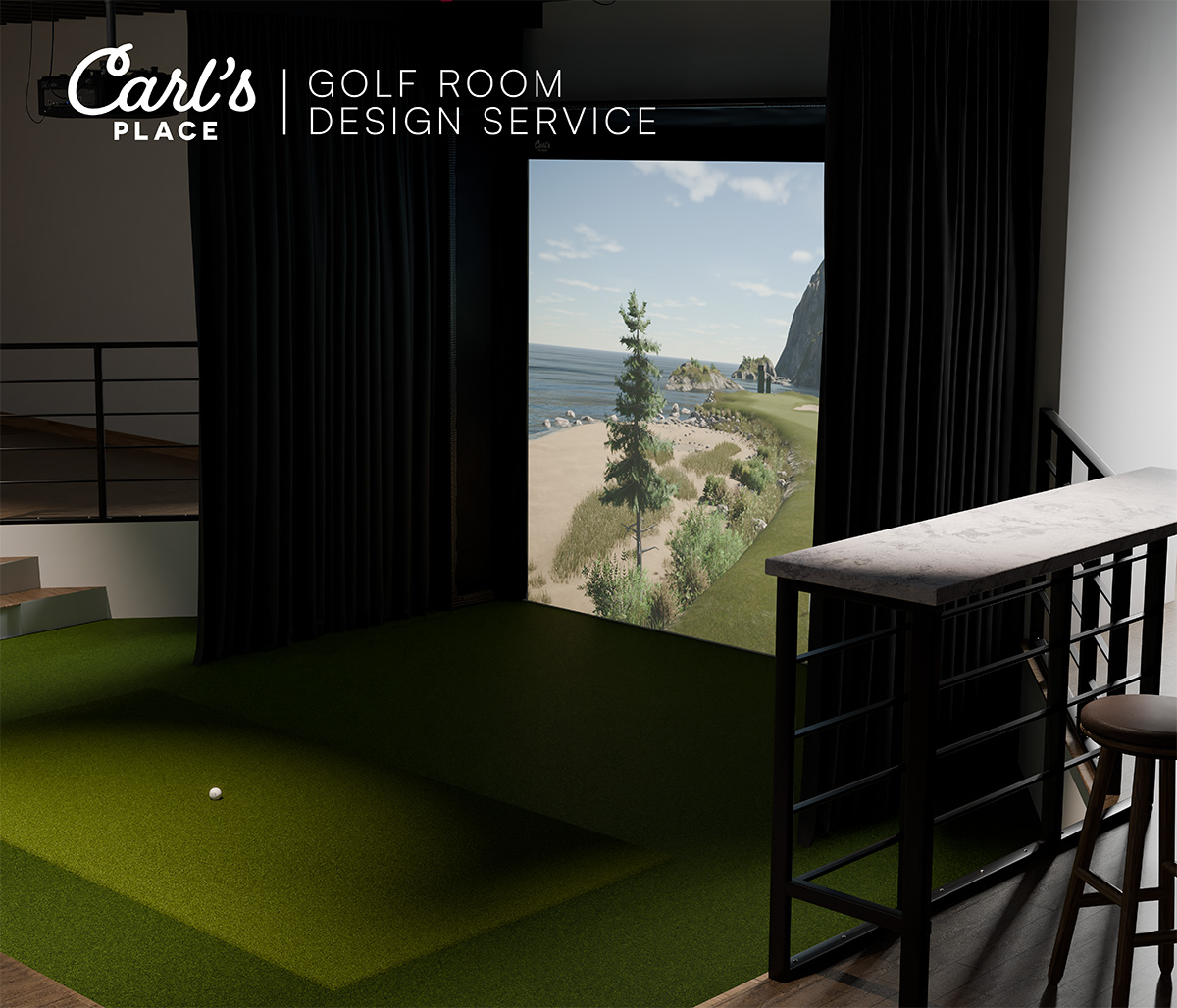 Golf Simulator Room Design